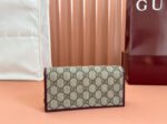 HORSEBIT 1955 WALLET ON CHAIN 19 IN BEIGE DARK BROWN NEW GG AND ROSSO ANCORA RED CALFSKIN - Image 13