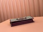 HORSEBIT 1955 WALLET ON CHAIN 19 IN BEIGE DARK BROWN NEW GG AND ROSSO ANCORA RED CALFSKIN - Image 5