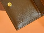 HORSEBIT 1955 CARD CASE WALLET 11.5 IN BEIGE EBONY GG CANVAS BROWN CALFSKIN - Image 17