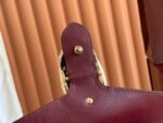 DIONYSUS MEDIUM SHOULDER BAG 27.5 IN ROSSO ANCORA RED GG SUEDE - Image 9
