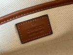 SMALL HORSEBIT 1955 SHOULDER BAG 20 IN BROWN SOFT CALFSKIN LIGHT GOLD HARDWARE - Image 8