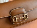 SMALL HORSEBIT 1955 SHOULDER BAG 22.6 IN BROWN CALFSKIN - Image 14