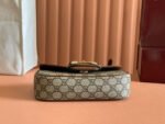 SMALL HORSEBIT 1955 SHOULDER BAG 22.6 IN BEIGE/EBONY GG WITH BROWN CALFSKIN TRIM - Image 6