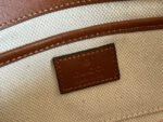SMALL HORSEBIT 1955 SHOULDER BAG 22.6 IN BEIGE/EBONY GG WITH BROWN CALFSKIN TRIM - Image 13