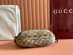 OPHIDIA BELT BAG 34 IN LIGHT BROWN GG CANVAS - Image 6