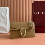 GUCCI 25S DIONYSUS WALLET 28 IN SAND BROWN CALFSKIN - Image 10