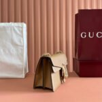 GUCCI 25S DIONYSUS WALLET 28 IN SAND BROWN CALFSKIN - Image 3