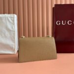 GUCCI 25S DIONYSUS WALLET 28 IN SAND BROWN CALFSKIN - Image 11