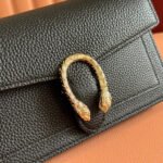 GUCCI 25S DIONYSUS WALLET ON CHAIN 20 IN BLACK CALFSKIN - Image 3
