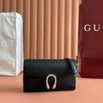 GUCCI 25S DIONYSUS WALLET ON CHAIN 20 IN BLACK CALFSKIN - Image 10