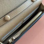 GUCCI 25S DIONYSUS WALLET ON CHAIN 20 IN BROWN CALFSKIN - Image 5