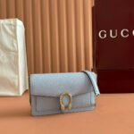 GUCCI 25S DIONYSUS WALLET ON CHAIN 20 IN LIGHT BLUE CALFSKIN - Image 10