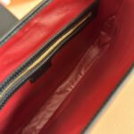 JACKIE SMALL SHOULDER BAG 27 IN BLACK CALFSKIN GOLD HARDWARE - Image 8