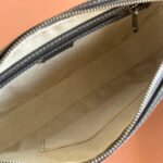 GUCCI OPHIDIA SMALL CROSSBODY BAG 24 GREY AND BLACK MONOGRAM CANVAS - Image 17