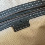 GUCCI OPHIDIA SMALL CROSSBODY BAG 24 GREY AND BLACK MONOGRAM CANVAS - Image 15