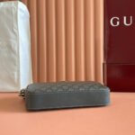 GUCCI OPHIDIA SMALL CROSSBODY BAG 24 GREY AND BLACK MONOGRAM CANVAS - Image 14