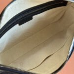 GUCCI OPHIDIA SMALL CROSSBODY BAG 24 NAVY BLUE MONOGRAM CANVAS - Image 18