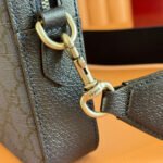 GUCCI OPHIDIA SMALL CROSSBODY BAG 24 NAVY BLUE MONOGRAM CANVAS - Image 17