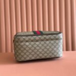 GUCCI 25S OPHIDIA BACKPACK 40 IN BEIGE CANVAS AND BROWN CALFSKIN - Image 17