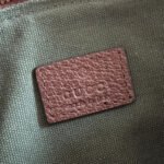 GUCCI 25S OPHIDIA MINI BOSTON BAG 16 IN BEIGE CANVAS AND BROWN CALFSKIN - Image 18