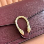 GUCCI 25S DIONYSUS WALLET ON CHAIN 20 IN ROSSO ANCORA CALFSKIN - Image 12