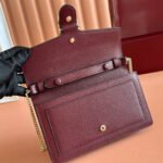 GUCCI 25S DIONYSUS WALLET ON CHAIN 20 IN ROSSO ANCORA CALFSKIN - Image 4