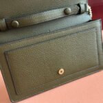 GUCCI 25S DIONYSUS WALLET ON CHAIN 20 IN DARK OLIVE GREEN CALFSKIN - Image 6