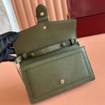 GUCCI 25S DIONYSUS WALLET ON CHAIN 20 IN DARK OLIVE GREEN CALFSKIN - Image 13