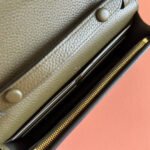 GUCCI 25S DIONYSUS WALLET ON CHAIN 20 IN DARK OLIVE GREEN CALFSKIN - Image 5