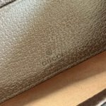 GUCCI 25S OPHIDIA MINI BAG 20 IN DARK BEIGE CANVAS AND BROWN CALFSKIN - Image 17