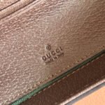 GUCCI 25S OPHIDIA MINI BAG 20 IN BEIGE CANVAS AND BROWN CALFSKIN - Image 17