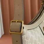 GG 25S EPILOGUE BAG 30 IN BEIGE AND WHITE CALFSKIN - Image 5