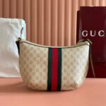 GG 25S EPILOGUE BAG 30 IN BEIGE AND WHITE CALFSKIN - Image 2