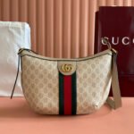 GG 25S EPILOGUE BAG 30 IN BEIGE AND WHITE CALFSKIN - Image 10