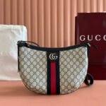 GG 25S EPILOGUE BAG 30 IN BEIGE AND BLACK CALFSKIN