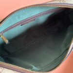 GUCCI 26S OPHIDIA CROSSBODY BAG 24 IN BROWN AND DARK BEIGE CANVAS - Image 18