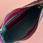 GUCCI 26S OPHIDIA BAG 20 IN DARK BEIGE AND RED CALFSKIN - Image 8