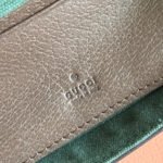 GUCCI 25S OPHIDIA BAG 18 IN BEIGE CANVAS AND BROWN CALFSKIN GOLD HARDWARE - Image 18