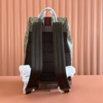 GUCCI 26S OPHIDIA LARGE BACKPACK 40 IN BEIGE AND BROWN CANVAS - Image 16