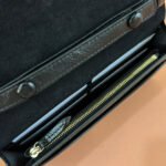 GUCCI 25S DIONYSUS WALLET ON CHAIN 20 IN BLACK GLOSSY CALFSKIN - Image 13