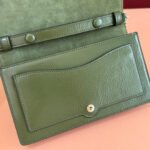 GUCCI 25S DIONYSUS WALLET ON CHAIN 20 IN GREEN GLOSSY CALFSKIN - Image 18