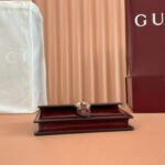 GUCCI 25S DIONYSUS WALLET ON CHAIN 20 IN ROSSO ANCORA GLOSSY CALFSKIN - Image 7