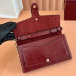 GUCCI 25S DIONYSUS WALLET ON CHAIN 20 IN ROSSO ANCORA GLOSSY CALFSKIN - Image 13