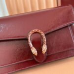 GUCCI 25S DIONYSUS WALLET ON CHAIN 20 IN ROSSO ANCORA GLOSSY CALFSKIN - Image 3