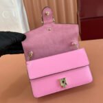 GUCCI 25S DIONYSUS WALLET ON CHAIN 17 IN PINK GLOSSY CALFSKIN - Image 5