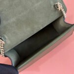 GUCCI 25S DIONYSUS WALLET ON CHAIN 17 IN GREEN GLOSSY CALFSKIN - Image 6