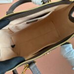 GUCCI 26S OPHIDIA HANDBAG 25 IN BROWN AND DARK BEIGE CALFSKIN - Image 7