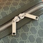 GUCCI 25S OPHIDIA MEDIUM BAG 45 CM IN MOSS GREEN CALFSKIN - Image 16