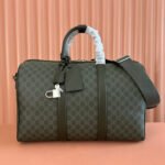 GUCCI 25S OPHIDIA MEDIUM BAG 45 CM IN MOSS GREEN CALFSKIN - Image 2