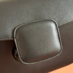 GUCCI 25S HORSEBIT 1955 MINI BAG 26 CM IN BLACK CALFSKIN WITH GOLD HARDWARE - Image 7